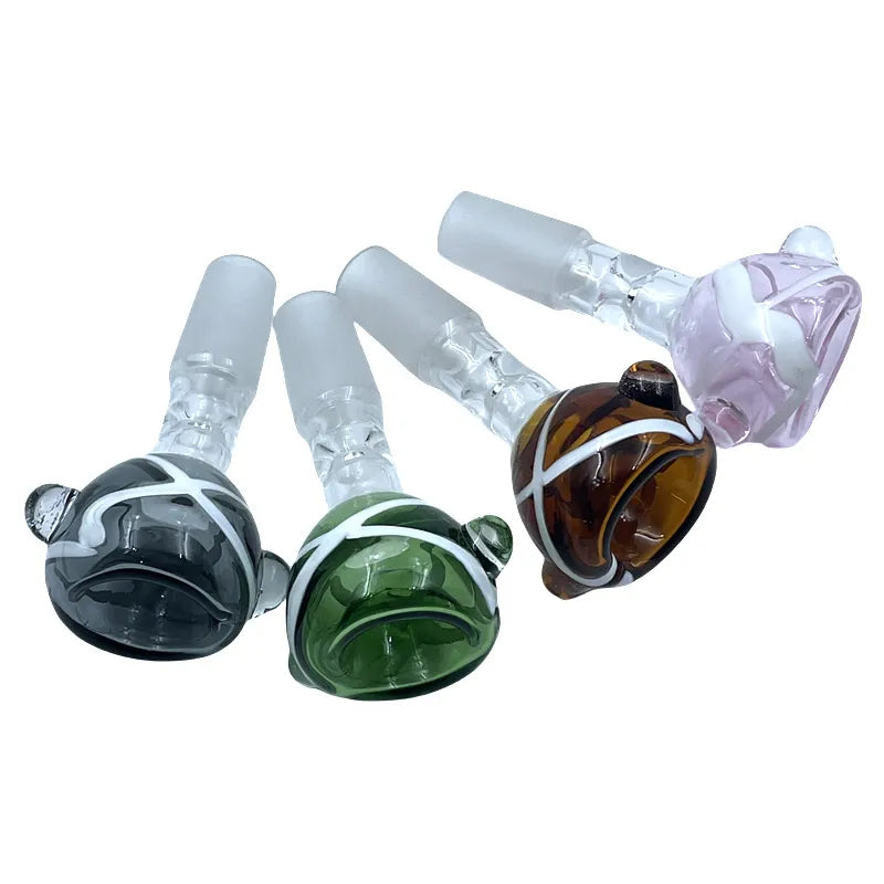 Smoking Glass Bowl Colored 14mm