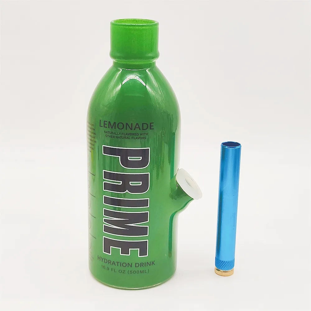 Prime Glass Bong – Green Bottle Replica