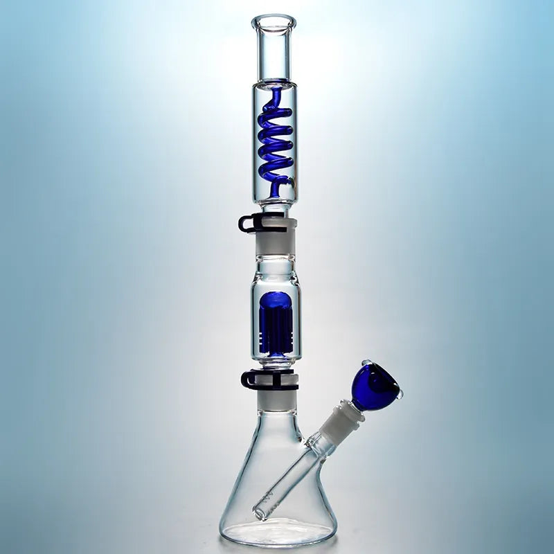 Premium Condenser Coil Glass Bong