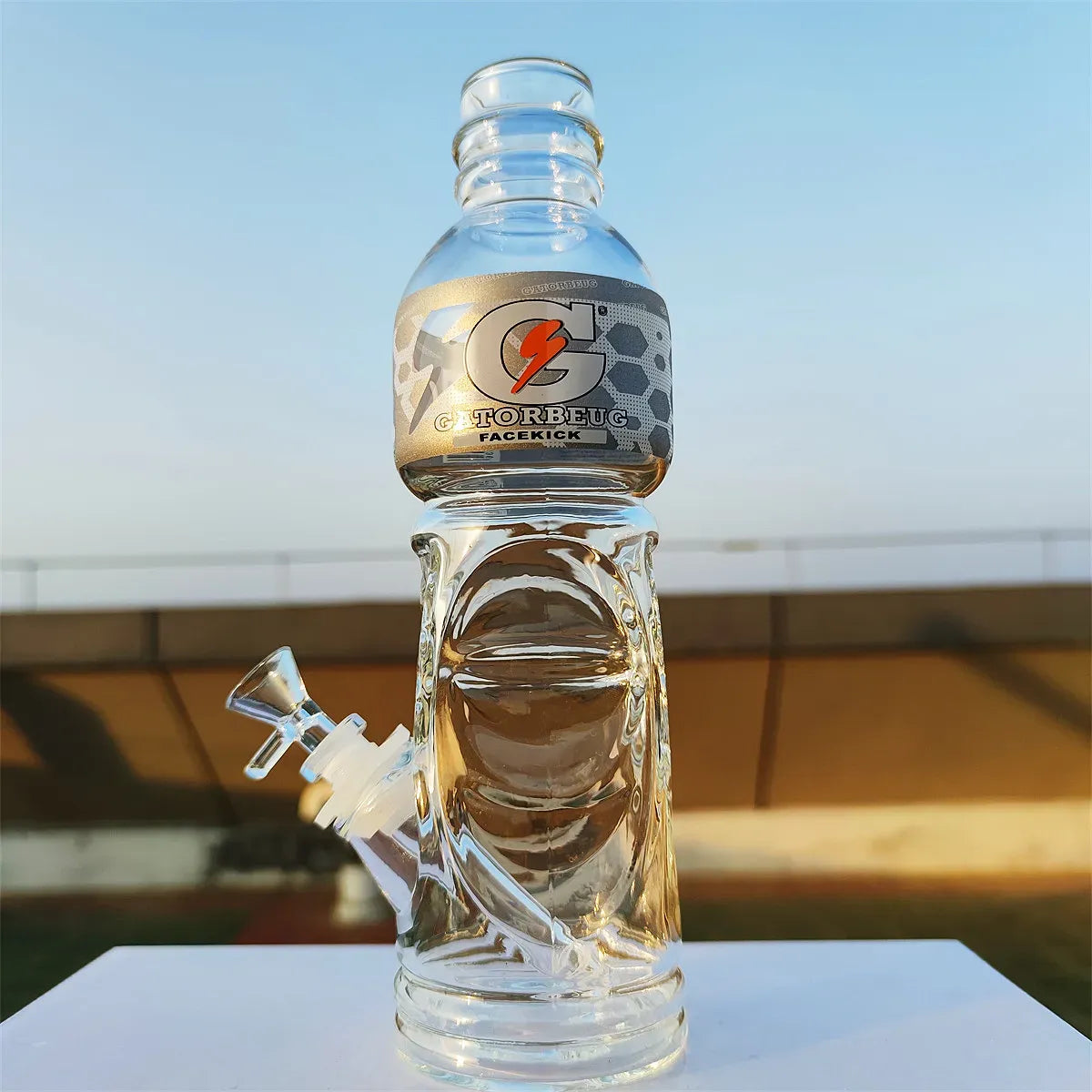 25cm Gatorade Glass Bong