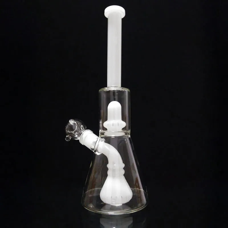 The White Bubbler Beaker Bong