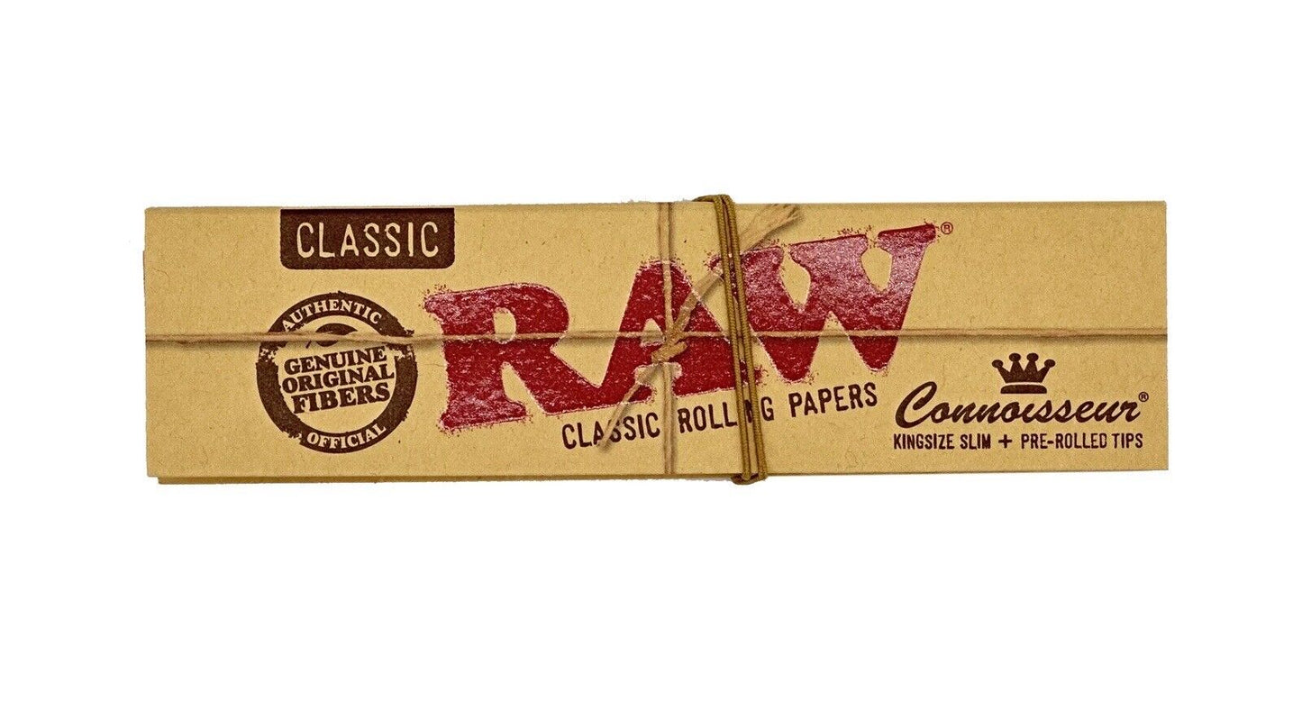 3PK RAW with slim Pre-Rolled tips