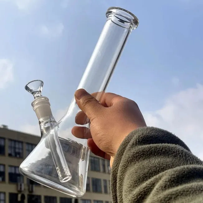 Premium 26.5cm Hookah Beaker Glass Bong: Elevate Your Smoking Experience!