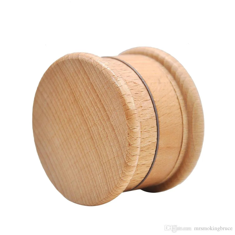 CHROMIUM CRUSHER Natural Wood - 3 Layer Grinder